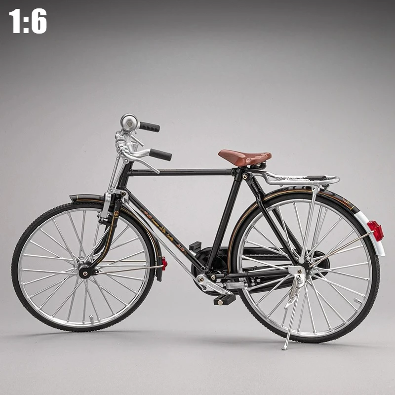

1:6 Mini Retro Fingertip Mountain Bicycle Nostalgic Model Toy Mini Bike Adult Simulation Collection Gifts Toys for children
