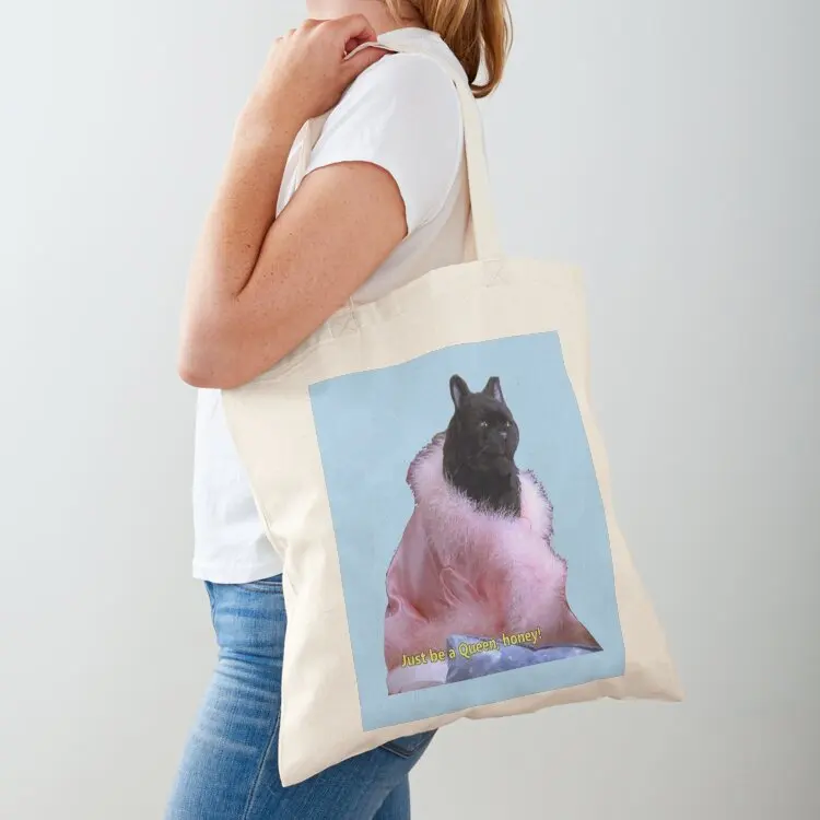 

be a queen Tote Bag Gift bags tote university woman Customizable