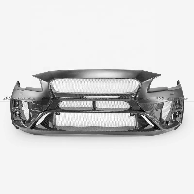 For Subaru 14-18 Impreza WRX VAB VAF VRS Arising II  Front Bumper with Carbon bumper