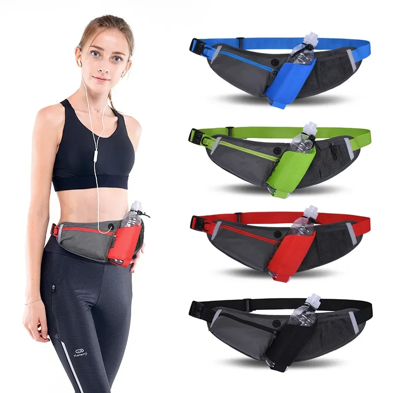 Professional Cycling Running Waist Bag Sports Belt Pouch Mobile Phone Case Hidden Pouch Gym Sports Bag Running Belt Waist Pack