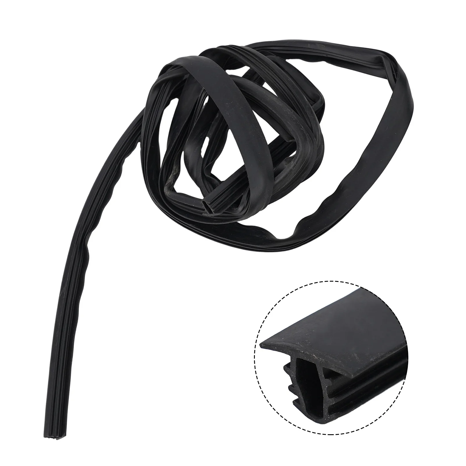 1.6m Car Dashboard Sealing Strip Windshield Gap Noise Insulation Shockproof Strips Dustproof Sealing Strip Car Accessories