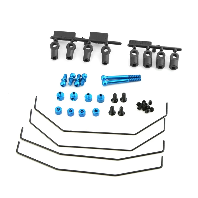 الأمامي والخلفي Sway Bar Kit 22037 لـ Tamiya TD4 1/10 RC ترقية السيارة استبدال إكسسوارات قطع غيار