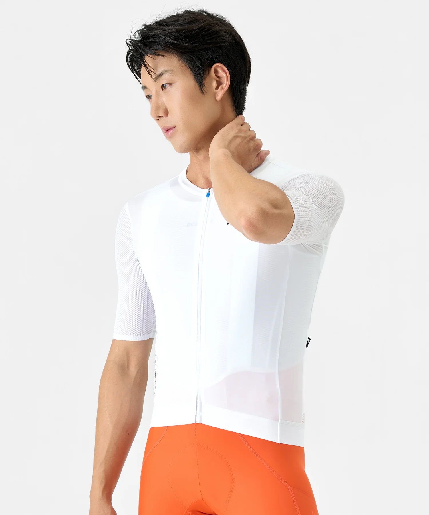 BCBE-ING Leichtes Radtrikot für Herren und Damen, atmungsaktives 3D-Netzgewebe, Fahrradtrikot mit kurzen Ärmeln, Radtrikot. – Detail 13