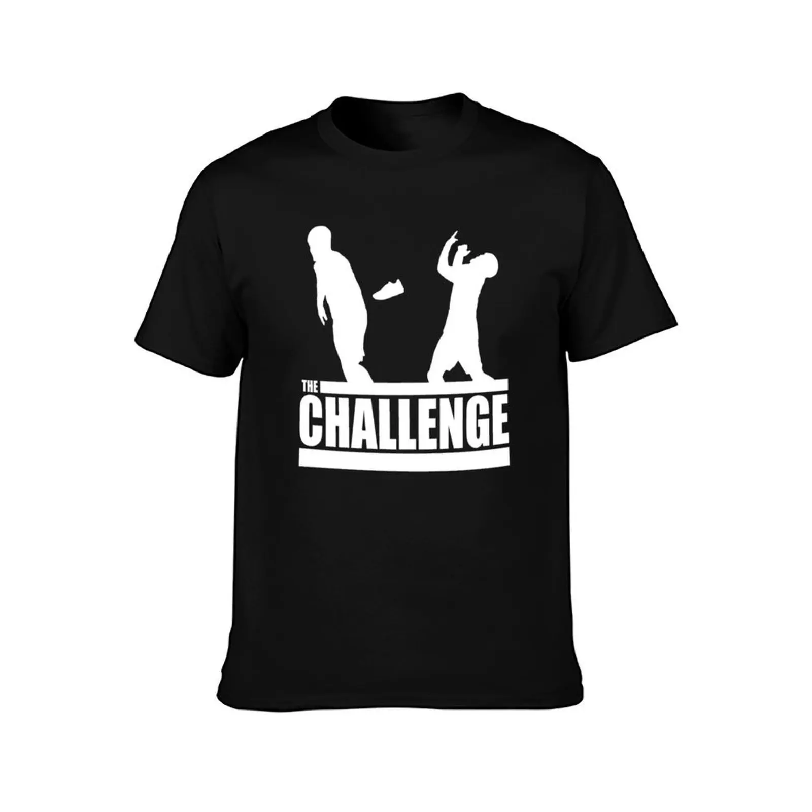 The Challenge MTV - CT Throws a Shoe Wes T-Shirt, Summer Casual Cotton Tee, Oversized Streetwear Tops, Vintage Graphic Print
