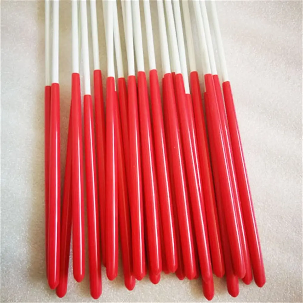 التدوير قضيب الجمباز أشرطة التدرج الألوان المهنية الباليه غاسل ملون خفيفة الوزن الرقص الشريط الأداء الدعائم