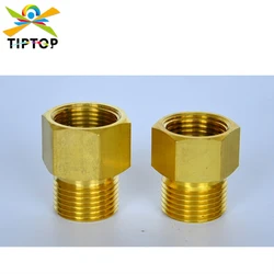 TIPTOP Co2 Jet Machine Spare Parts High Pressure Gas Hose Co2 Copper Fitting Connector Big/Small 21.4mm/20mm Diameter Co2 Jet