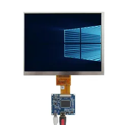 Pantalla LCD IPS de 8 pulgadas, 1024x768, placa de Control de controlador, Mini HDMI, Compatible con Lattepanda,Raspberry Pi, Monitor de PC