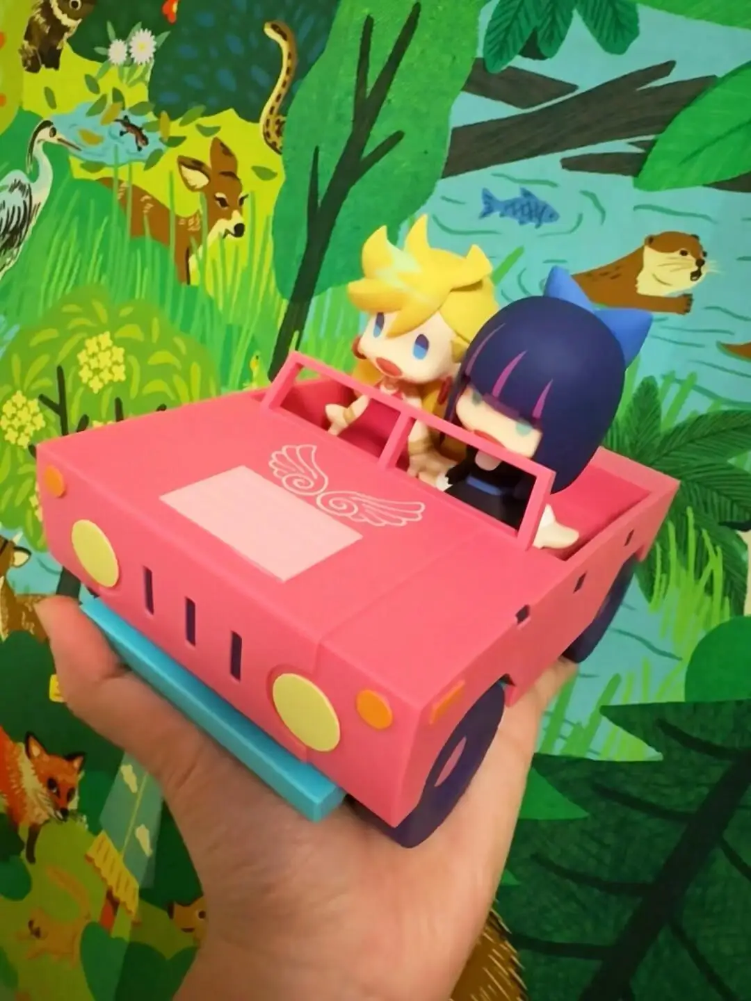 

Genuine グッドスマイルカンパニー HELLO! Panty/Stocking with See-Through Anime Action Figure Assembly Model Toys Collectible Model Gifts