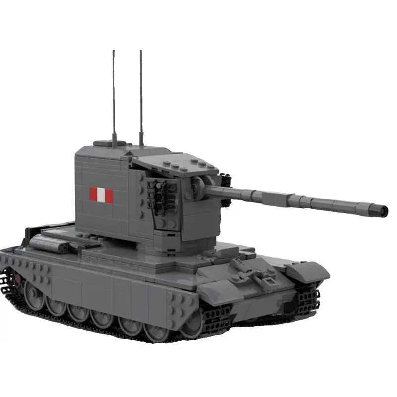 AIAIAITOY Military FV4005 Stage II Tank Destroyer V2 Building Blocks Bricks Set Kids Toys Gifts For Boys & Girls