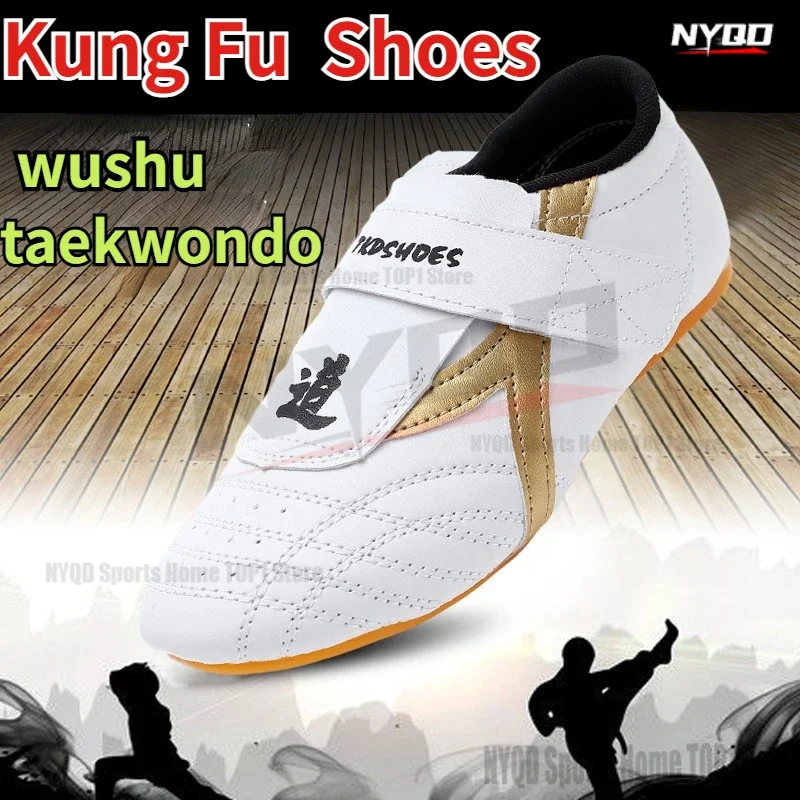 Oddychające buty do taekwondo mężczyźni wysokiej jakości buty Kung Fu Wushu Taichi Karate sztuki walki taekwondo buty dla dzieci kobiety mężczyźni