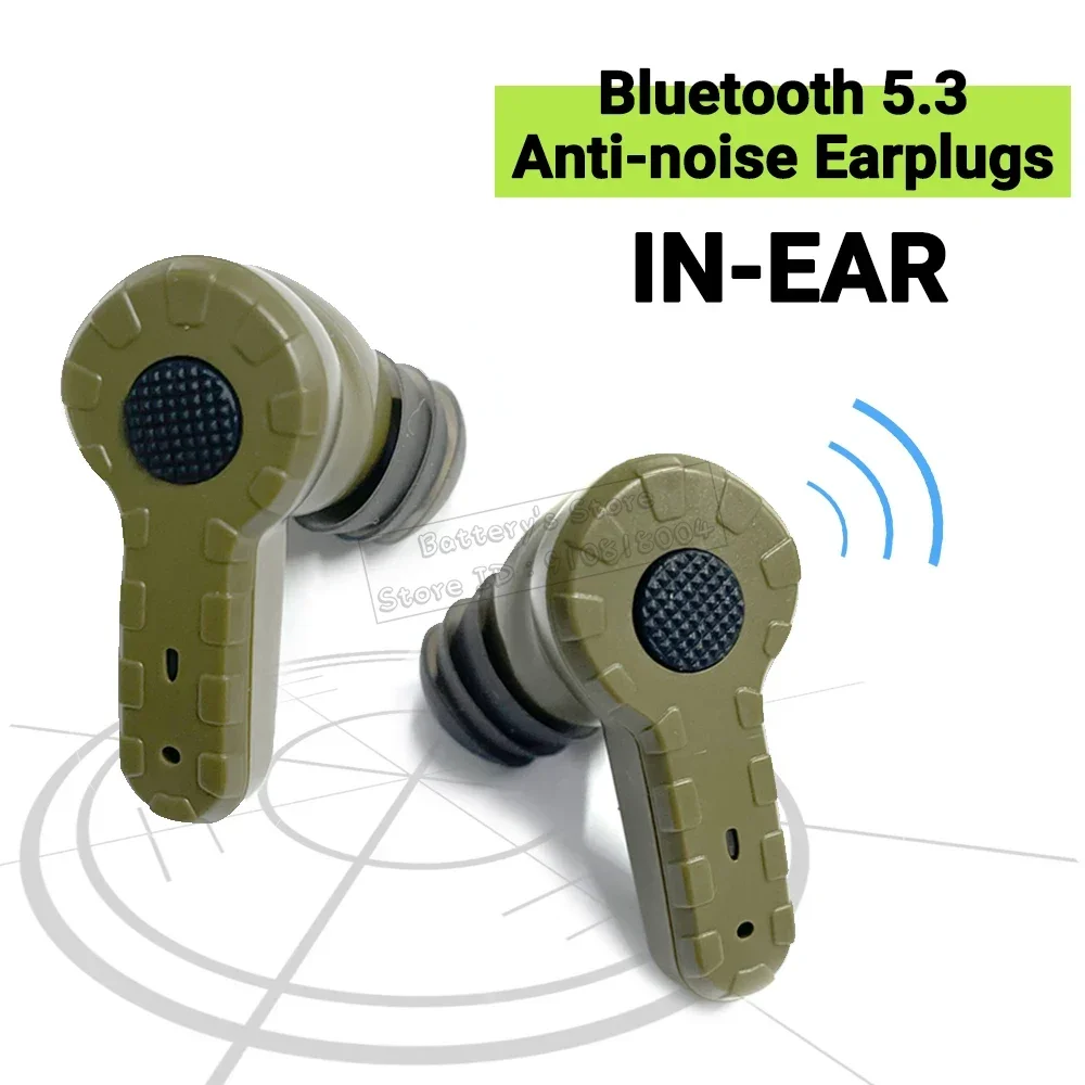 

Electronic Bluetooth Shooting Noise Canceling Earmuff Anti Noise EarPlugs Safety Hearing Protection Earbuds for Hunting Headset