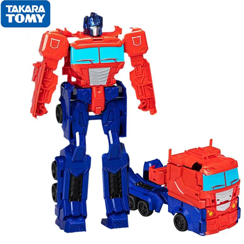 In Stock Original Transformers Rise of The Beasts Optimus Prime Boy Collectible Anime Robot Figure Action Model Toys Gift