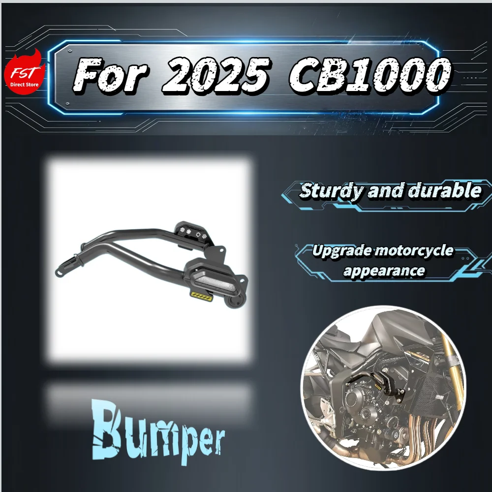 

For 2025 CB1000 Hornet Crash Bar Bumper Anti-fall Slider Racing Guard Modified Motorcycle Accessories