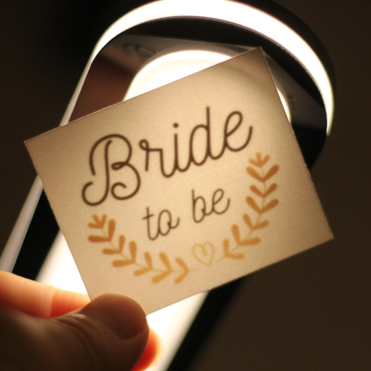 

To be bride Adult Temporary Tattoo Body Art Sticker for Men Women Easy Apply Waterproof Long Lasting Design