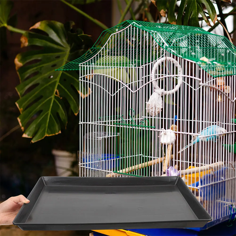 

Durable Thickened Leakproof Pet Replacement Dog Crates Bird Cages Rabbit Trays Plastic Cage Easy Clean Aesthetic Design Durable