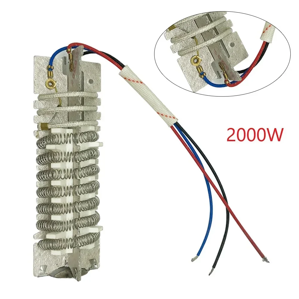 Heating Element AC220V Three Wires Heat Core 115x35x35mm For 2000W Hot Air Rework Machine Thermal Blower Soldering Accessories