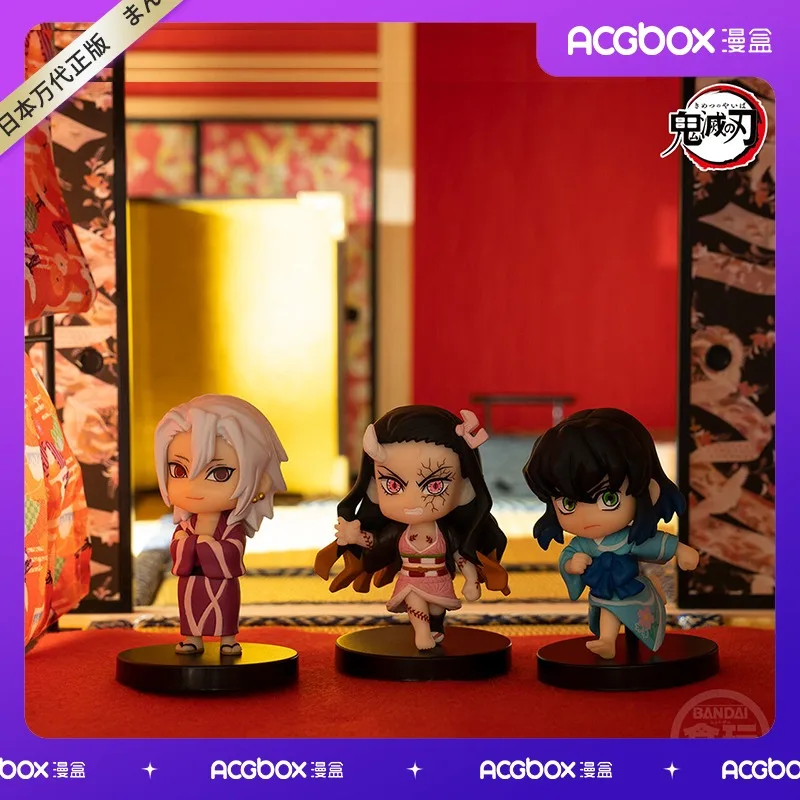 

Подлинный бандай в наличии Demon Slayer Kimetsu No Yaiba ADVERGE MOTION 5Nezuko Мини-фигурка Премиум-коллекционные предметы Набор из 5 фигурок