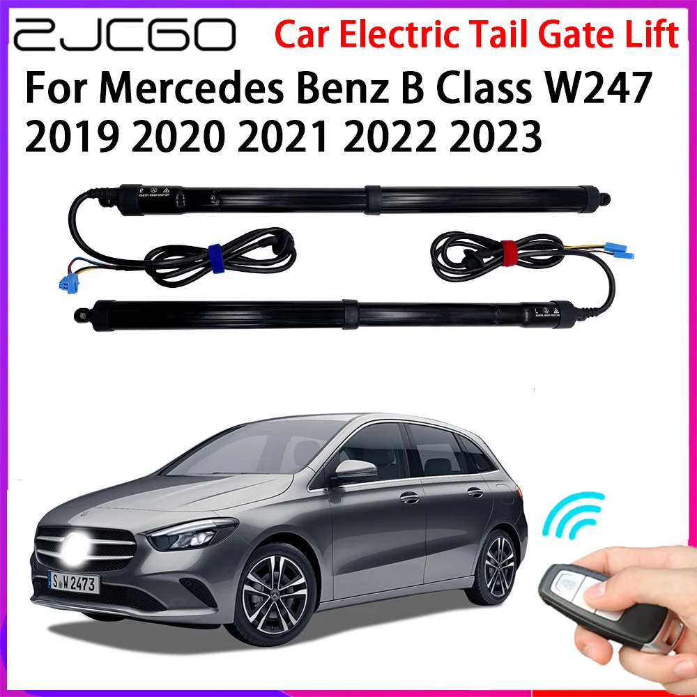 ZJCGO Car Automatic Tailgate Lifters Electric Tail Gate Lift Assisting System for Mercedes Benz B Class W247 2019~2023