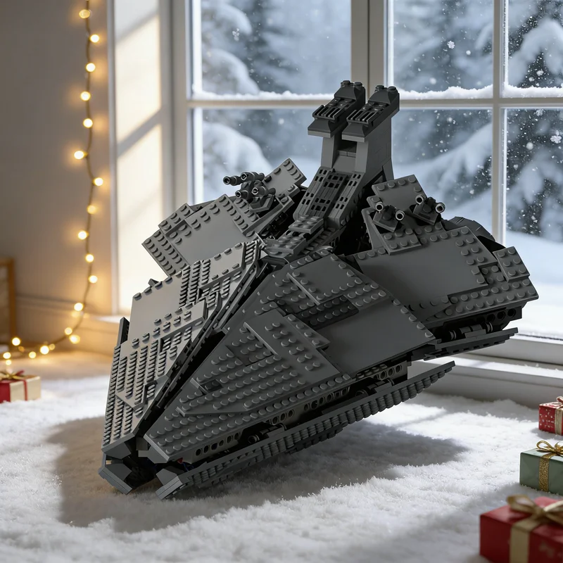 

843pcs MOC Venator Star Battle Model Building Blocks Creative DIY Gift Display Decor Assemble Premium Adult Kids Desk Home Toy