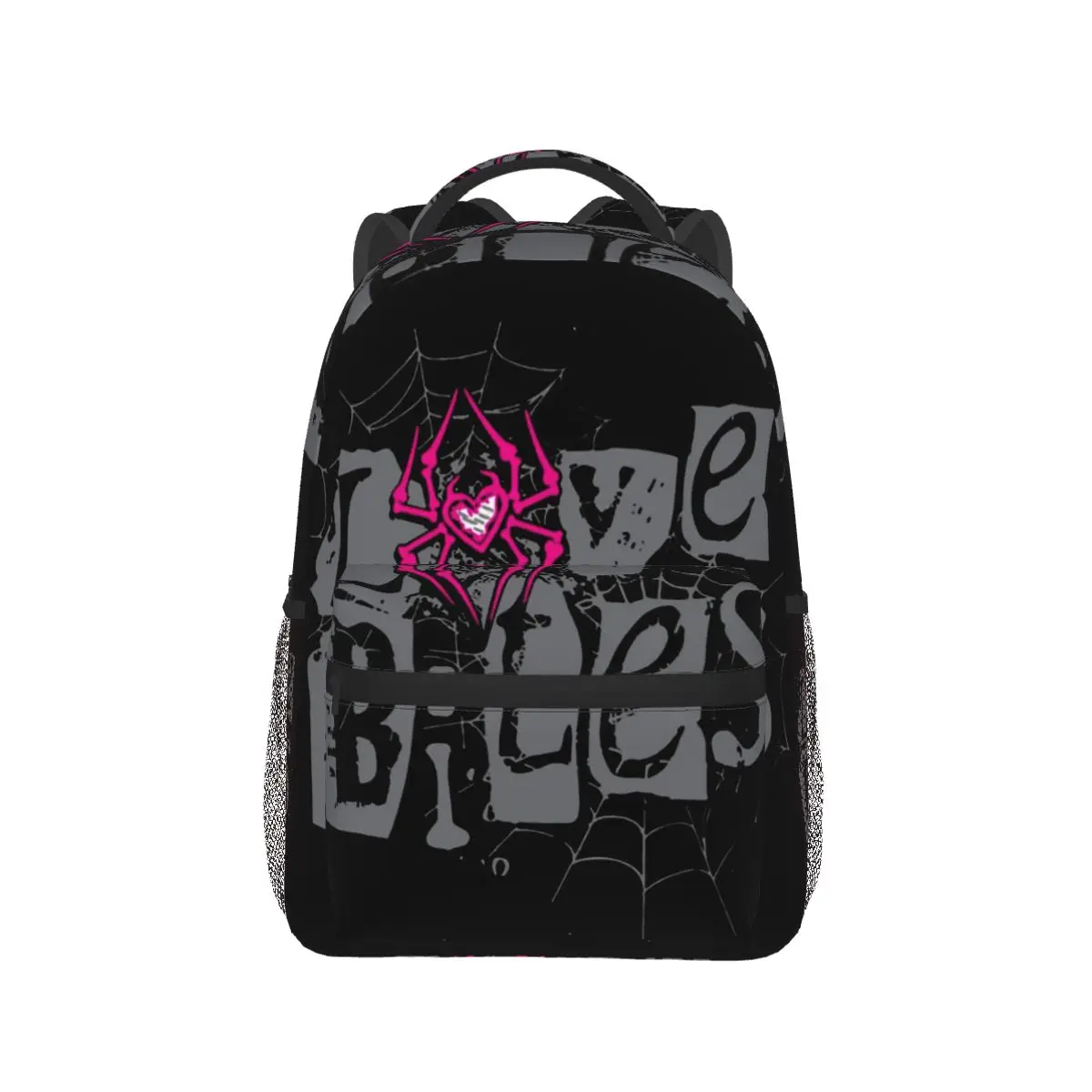 AJ Lee Spider Web Wrestling Love Bites Backpack Hot Sale Daypack Large Capacity Children BookBag School Bag Shoulder Bags
