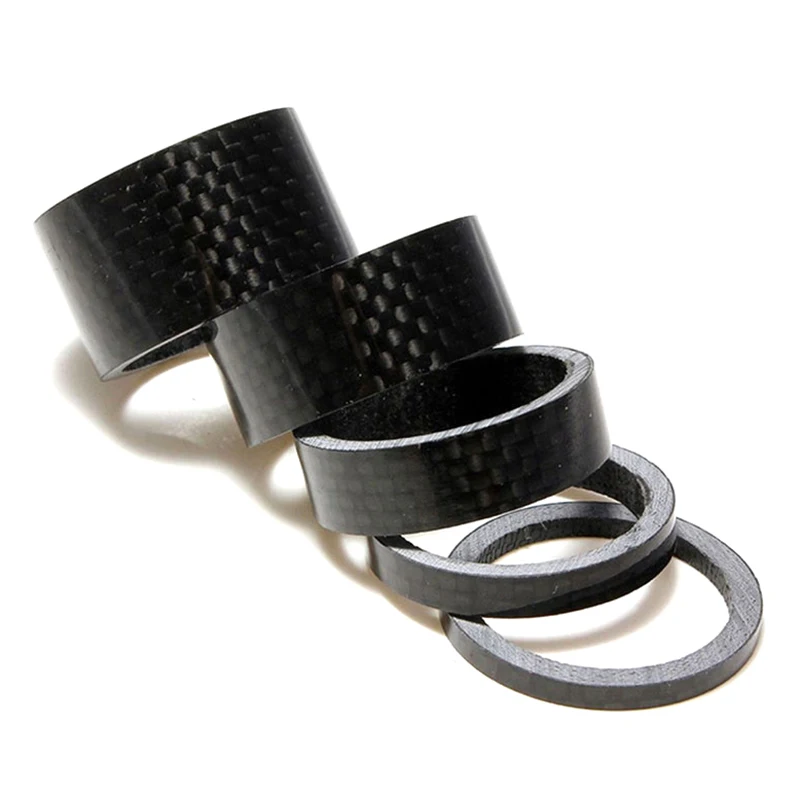 Bicycle Carbon Fiber WasherForksBowlsetsHandlebarsCarbon Fiber Height WashersBicycle Accessories