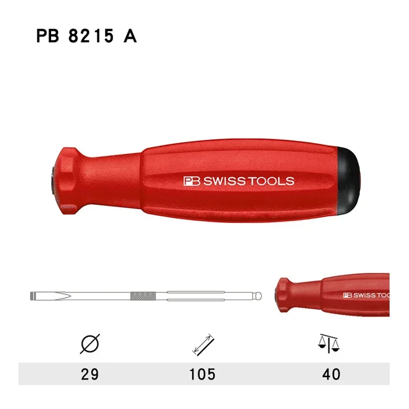 PB Swiss Tools Interchangeable Screwdriver Handle PB 8215.A ESD tools for mechanic