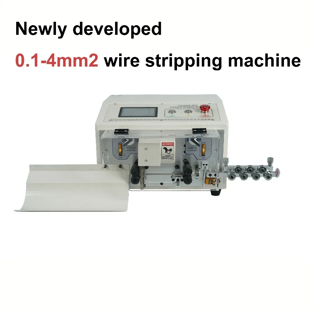 SWT-508C Touch Screen Computer Automatic Wire Stripping Machine Cutting Cable Peeling 0.1-4mm2 Length 1-9999mm
