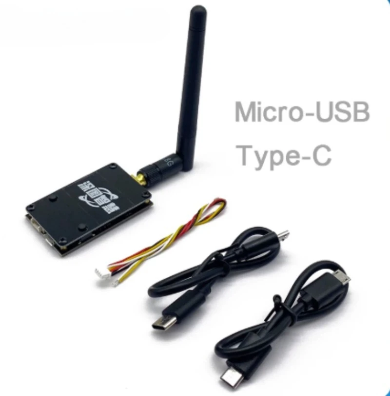 5.8G Dual Receiver OTG Video Transmitter for Mobile Phone FPV Drone VR Glasses UVC Capture Card