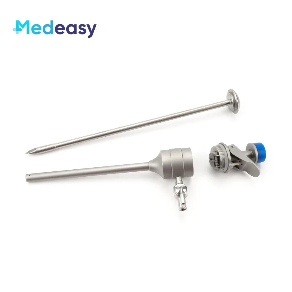 Laparoscopic Trocar Press Type 5mm 10mm Laparoscopy Surgery Reusable Trocar