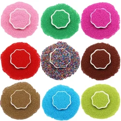 50g/lot 2mm Bitty Round Glass Beads For Nail Art Colourful No Hole Seed Glass Beads for Diy Necklace Pendant Accessories