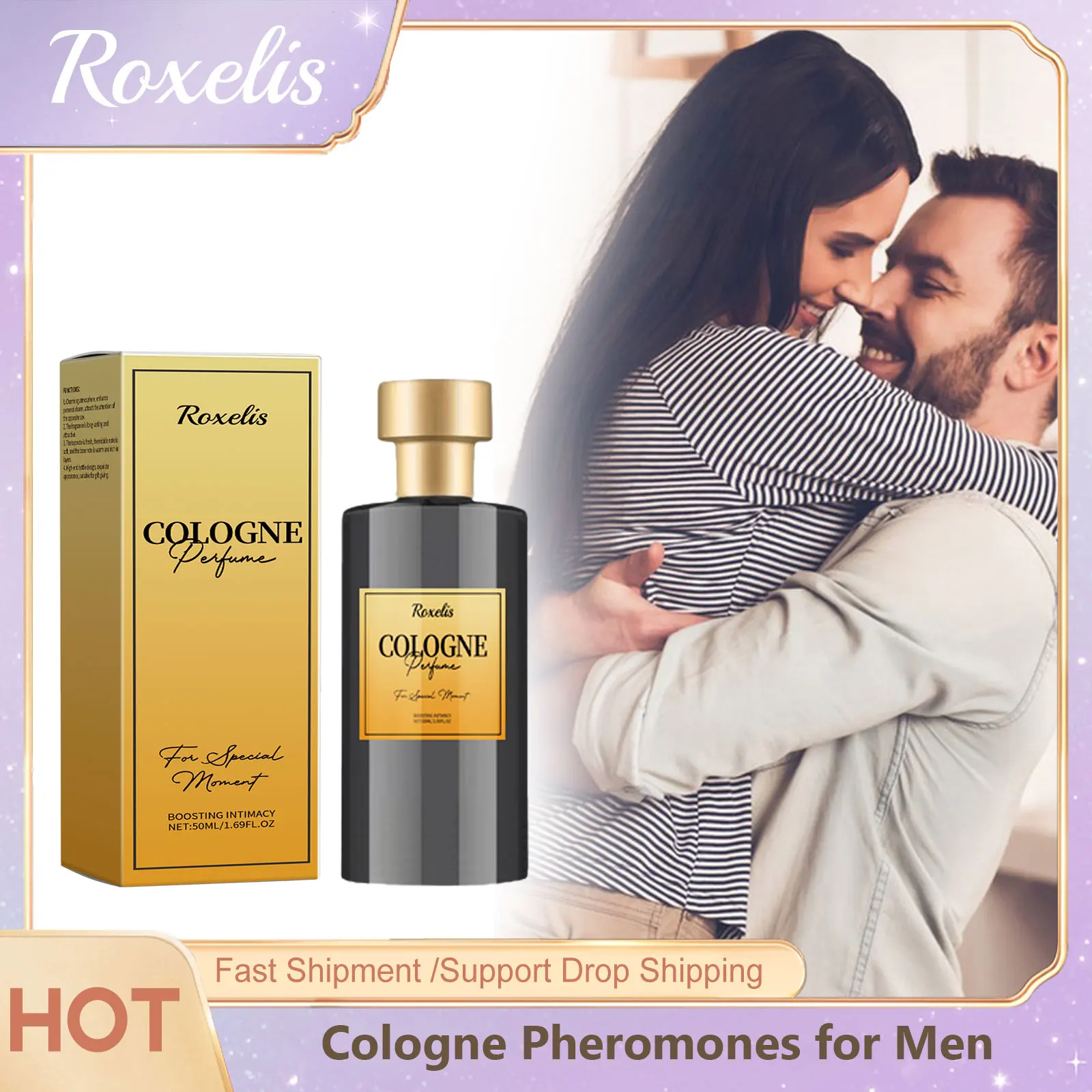 Sexuellement Phéromone Cologne 7.0, Spray Corporel, sexuellement Durable, Encourager les Rencontres, Attirer Femme Homme Excité, Sexe Opposé