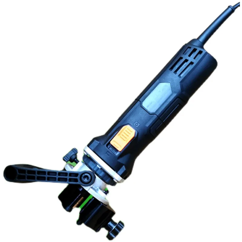 Nieuwe Handheld Multifunctionele Elektrische Stalen Plaat Afschuinmachine AC 220V Lineaire Boog Ronde Buis Afschuinen Rand Frezen