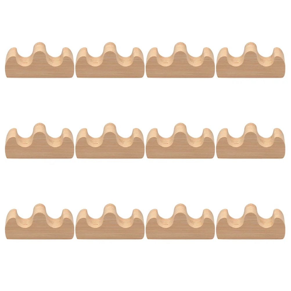 10 stuks houten borstelhouder pen bergkalligrafie ruststandaard voor schilderen bureau decor elegant briefpapier accessoire studie