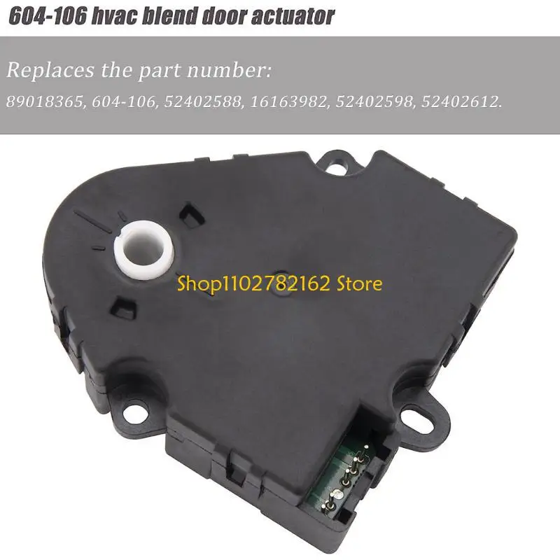 547B Blend Door Actuator  Replaces 604-106,89018365,52402588 HVAC Air Door Actuator for 1994-2012 1500 2500 3500