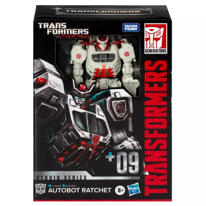 Hasbro Transformers War for Cybertron Autobot Ratchet Game Edition Studio Series PVC Original Anime Action Figure Model Toys