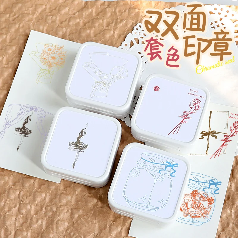 selos-multicoloridos-de-dupla-face-com-dancarinos-de-bale-podem-ser-empilhados-e-usados-juntos-usados-para-decoracao-diy-de-diarios