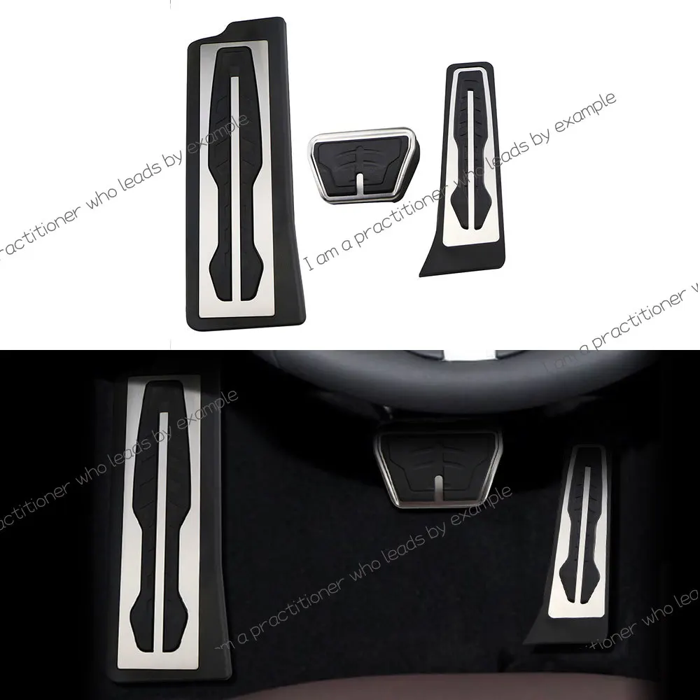 ل BMW 3 سلسلة G20 G21 2020 2021 2022 2023 LHD AT MT مسرع الفرامل القدم الراحة دواسة منصات الفرامل دواسة الوقود لوحة الوسادة