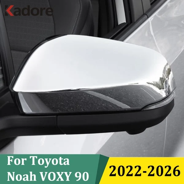 

Для Toyota Noah VOXY 90 2022-2026 хромированная крышка зеркала заднего вида на боковую дверь Задние зеркала Защитная накладка Аксессуары для стайлинга автомобилей