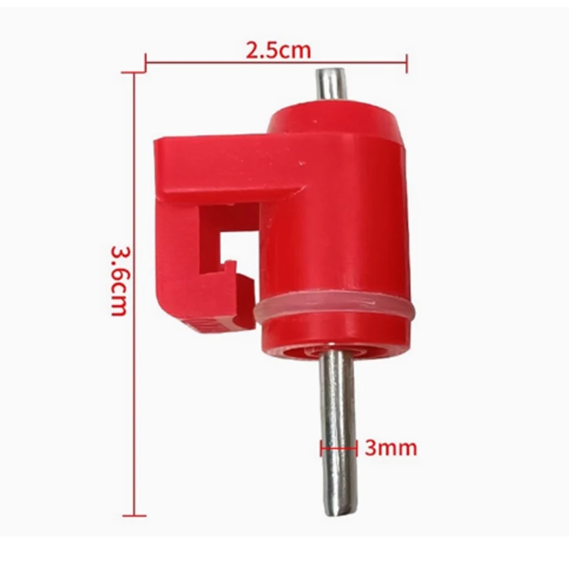 5 pçs de aço inoxidável automático mamilo beber frango pássaro codorna água potável fonte boca água aves agricultura equipamentos