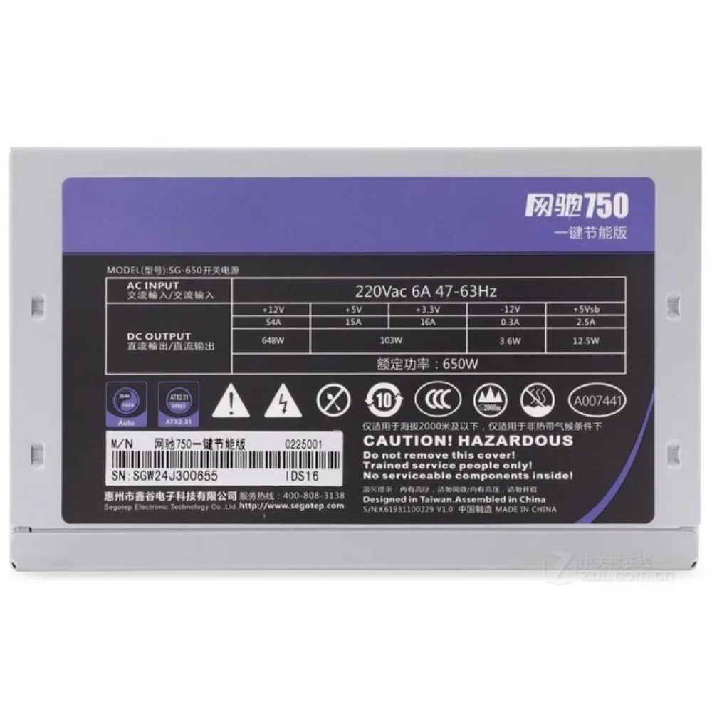 

Для Xingu, модель: видеокарта SG-650 750 с рейтингом 650W3060 5700XT