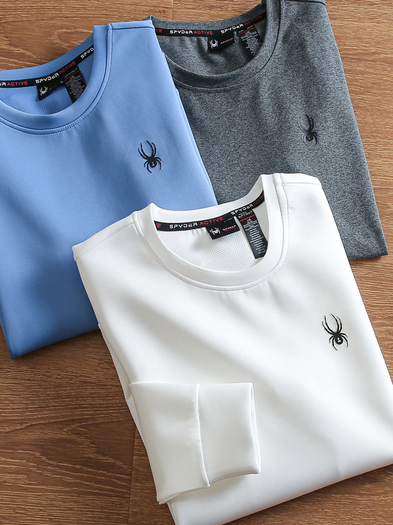 

Мужская весенняя эластичная дышащая толстовка с круглым вырезом, повседневная, удобная, модная, в городском стиле