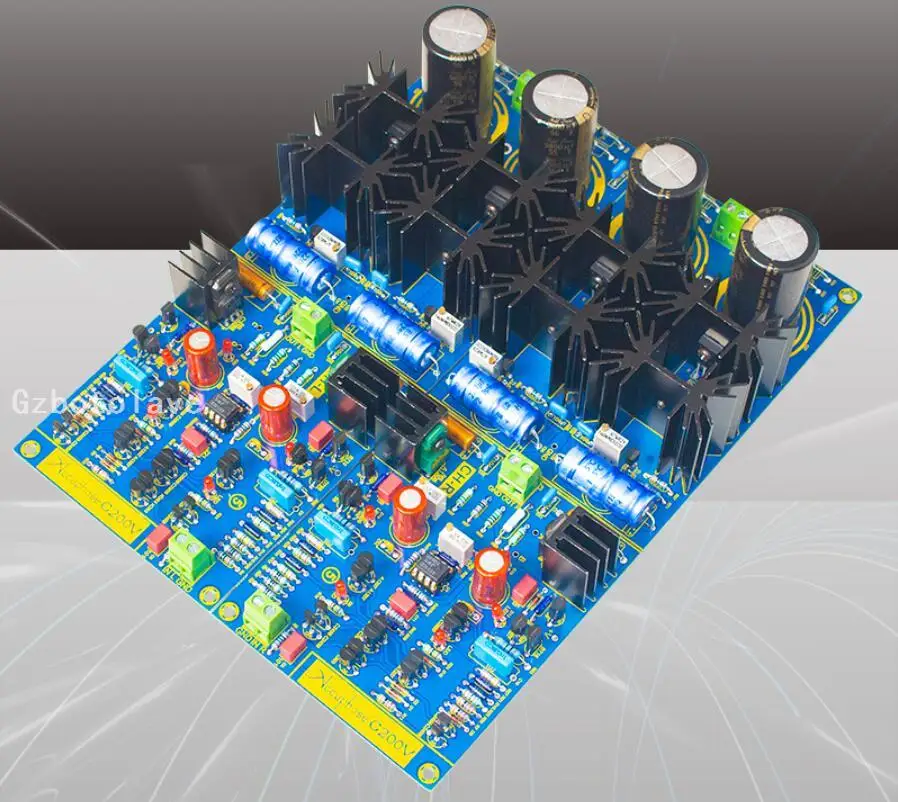 

Готовая эталонная плата предусилителя HiFi Accuphase C200V с чистым напряжением постоянного тока, двойной трансформатор постоянного тока 15-20 В