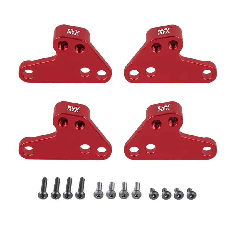 

KYX Racing Aluminum Suspension Bracket Shock Towers Mount Upgrades Parts for 1/10 RC Crawler Car Traxxas 1/10 Maxx WideMaxx