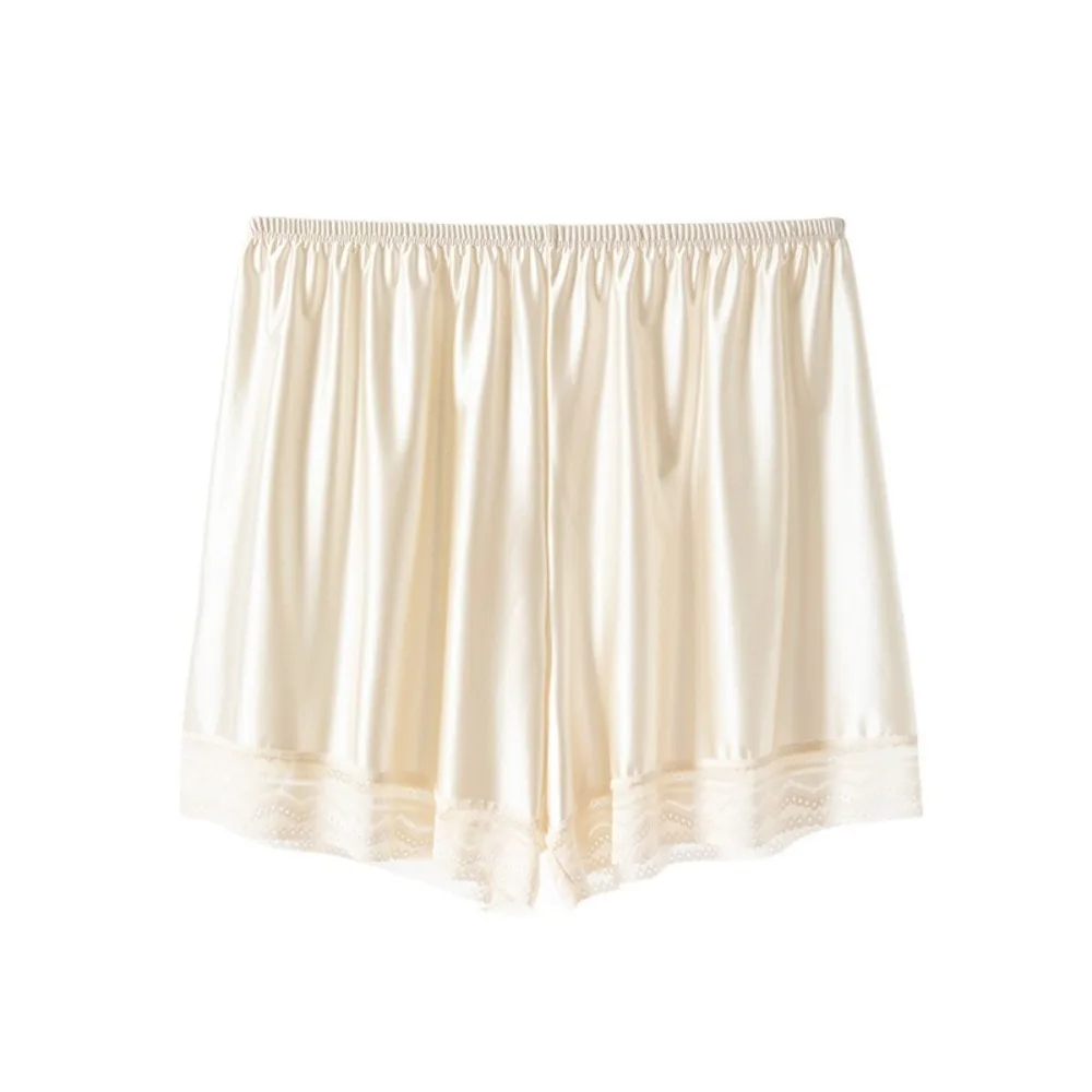Sweet Ice Silk Lace Safety Pants Mid Waist Loose Seamless Shorts JK Lolita Anti-Glare Summer Short Leggings Summer