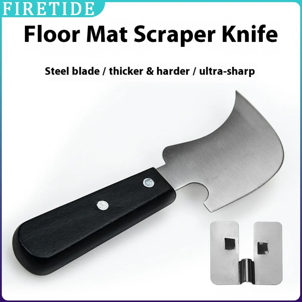 Best-seller Quarter Moon Knife for Vinyl Flooring Trimming Welding Rod, Black Vinyl Weld Tool