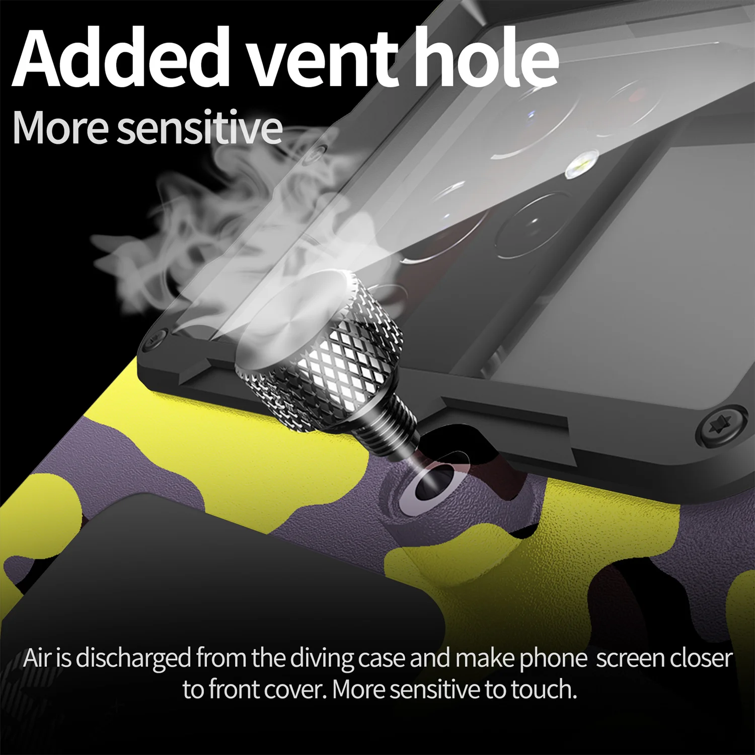 IPX8 مقاوم للماء حافظة هاتف محمول مقاوم للماء متوافق مع آيفون 17 برو ماكس سامسونج S26 الترا S25 FE Redmi 15C الغوص العميق 15 متر