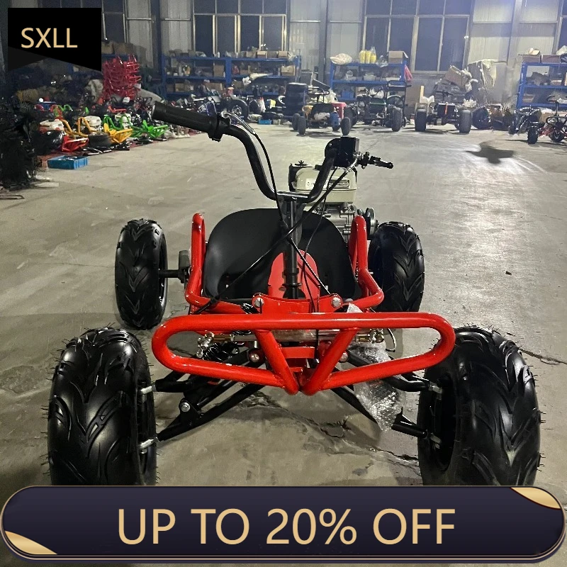 

SXLL 212Cc 4-stroke 8-inch wheel Mini Drift Kart Outdoor Chain Drive Gas Drive Adult and Child Drivers