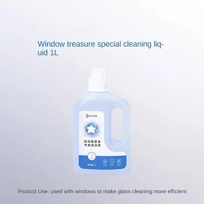 Original edition ECOVACS Window Accessories Window Cleaning liquid 1L for all window models