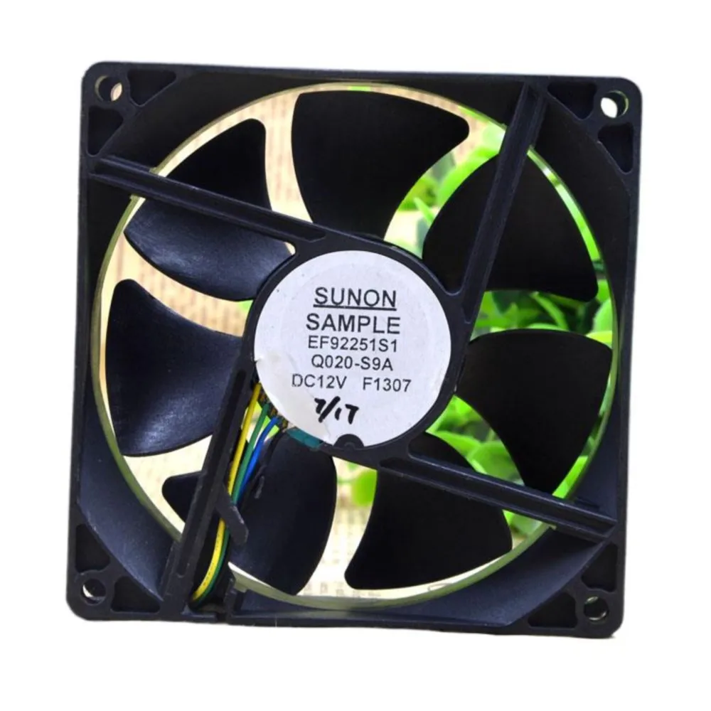 

1 шт. для Sunon EF92251S1-Q020Q010-S9A 9225 12 В охлаждающий вентилятор для корпуса 4-проводной ШИМ