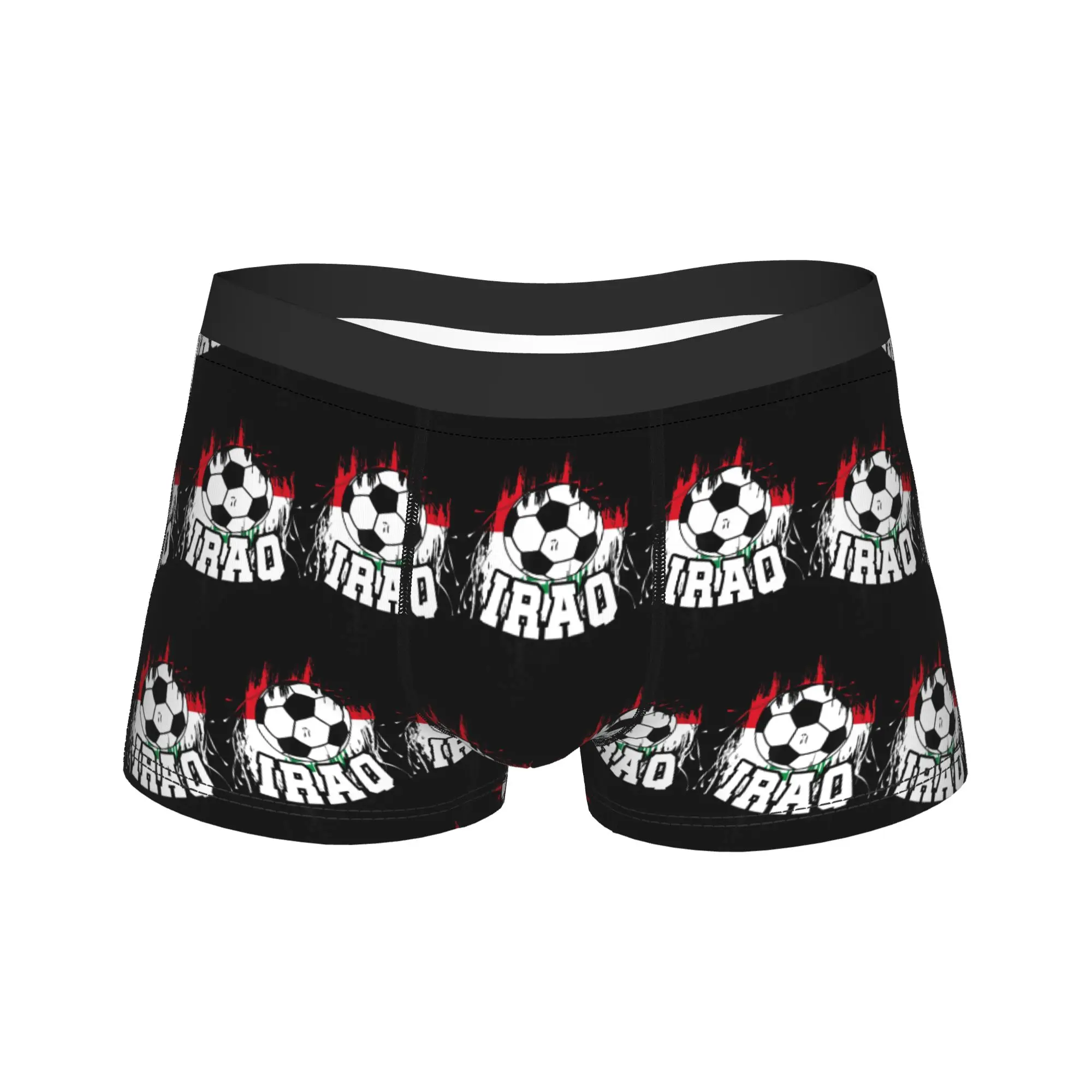 

Man Iraq Flag Boxers,Comfortable Underwear Breathable Panites